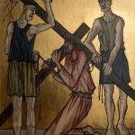 Chemin de Croix du Christ-Roi, Station 07, Jésus tombe pour la deuxième fois