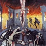Chaque victime, l’immolé, le massacré est le Christ crucifié (en)