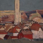 Le Bourg vu depuis le Collège