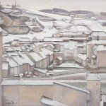 Le bas de la Ville au printemps (en)