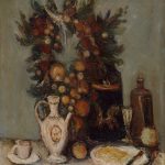 Nature morte avec vase et assiette