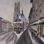 La rue des Bouchers et la Cathédrale