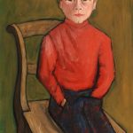 Portrait de César Antognini, enfant