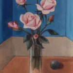 Huit roses roses