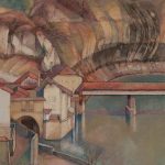 Coup d’oeil sur le Pont de bois, l’Auberge de l’Ange et la sortie du Gottéron