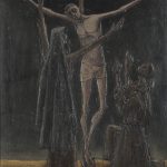 Crucifixion avec Marie et Saint-François (en)